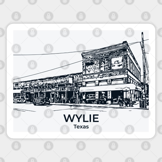 Wylie - Texas Magnet by Lakeric